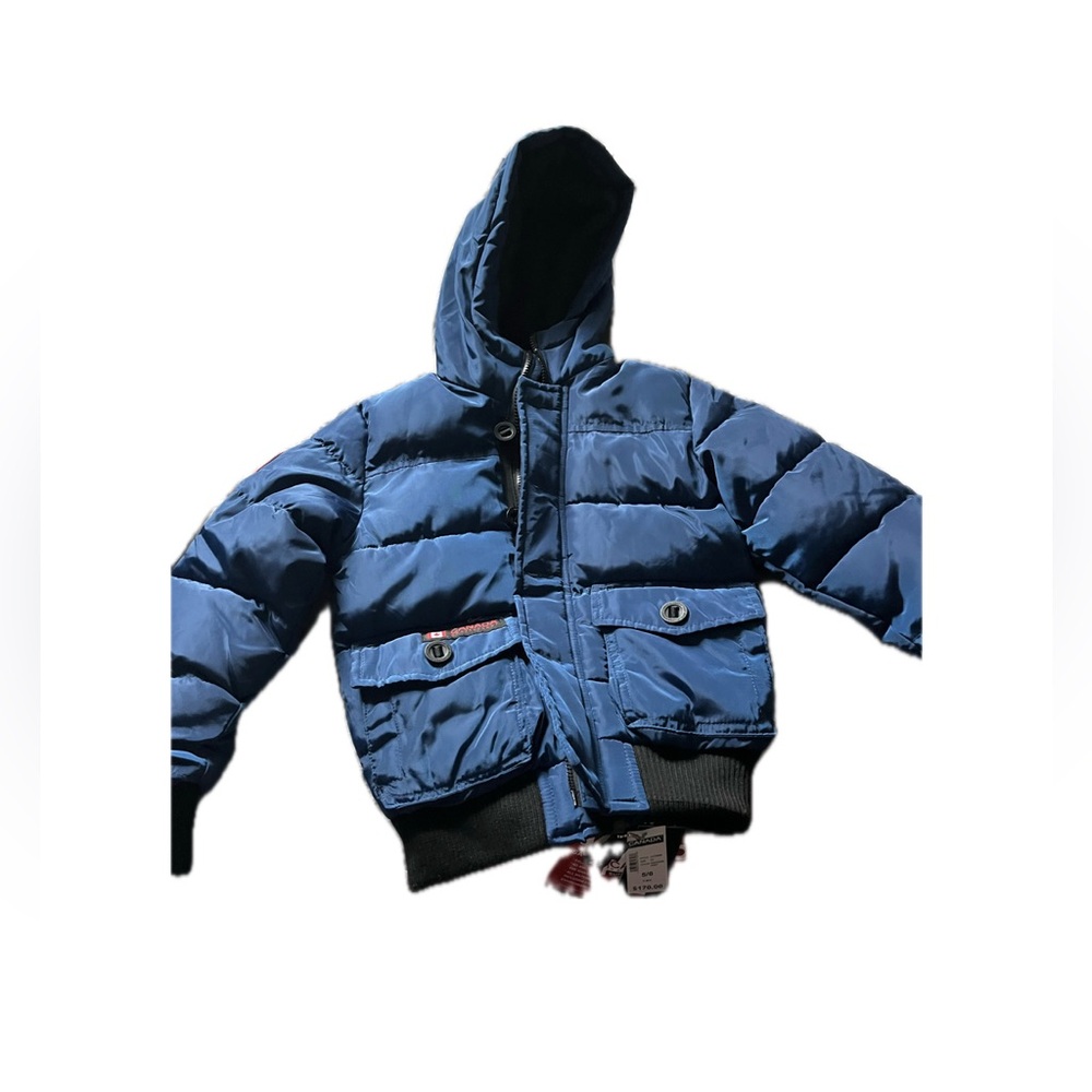 Toddler Blue Winter Jacket. Size 5/6